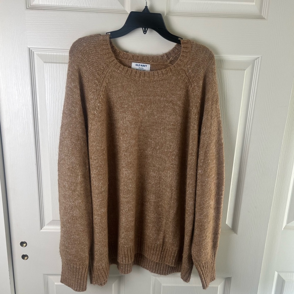 Old Navy Cozy Brown Knit Sweater
